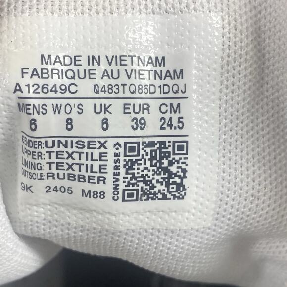 Converse Chuck Taylor All Star High Womens Brown And White Size 8 High Top Shoes - Picture 8 of 9